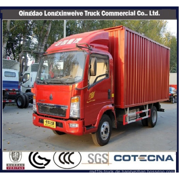 China Sinotruk HOWO 4 * 2 140HP 10ton leichter Fracht-LKW